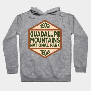 Guadalupe Mountains National Park badge Hoodie